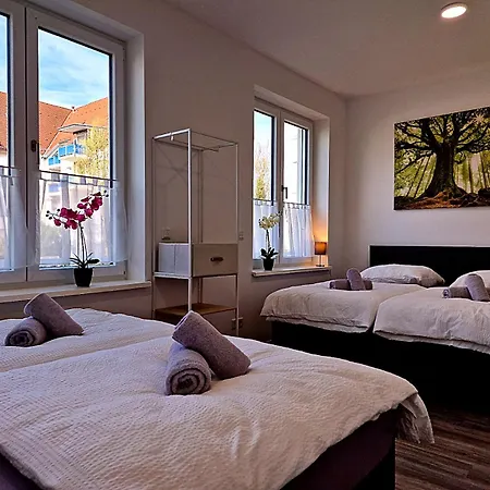 Appartement Happyside Travel & Work 3 - 6 Personen - Wlan - Nordwest Leipzig